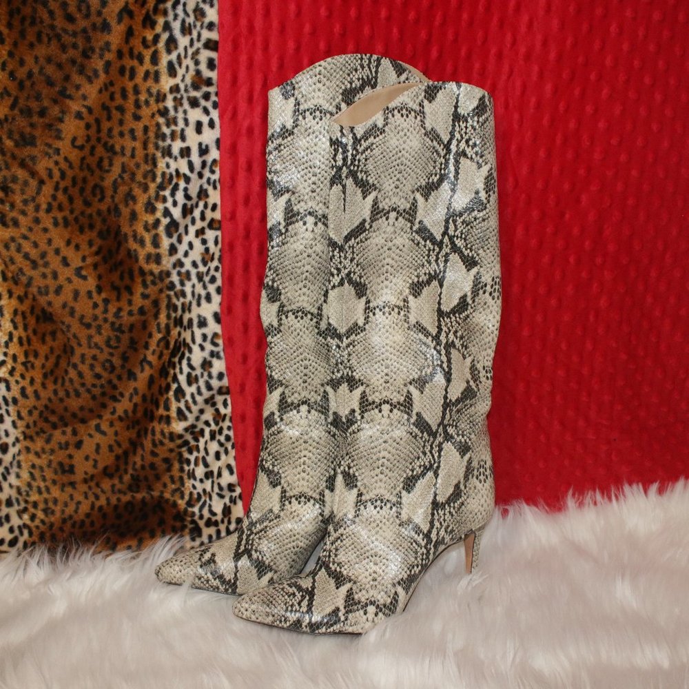 Women's Schutz Knee high stiletto boots, size 7